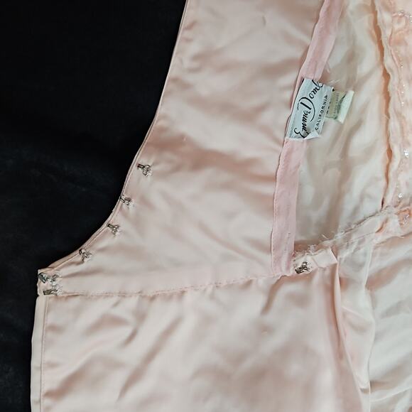 Vintage Emma Domb Sequin Gown Size Small - Picture 13 of 16